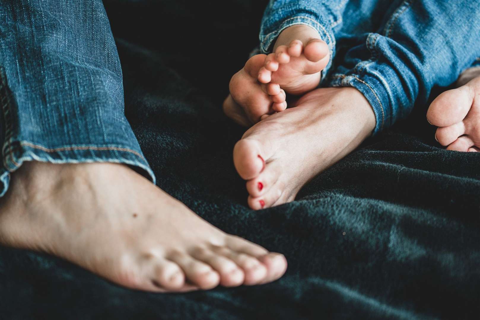 Füße - Familie - zuhause